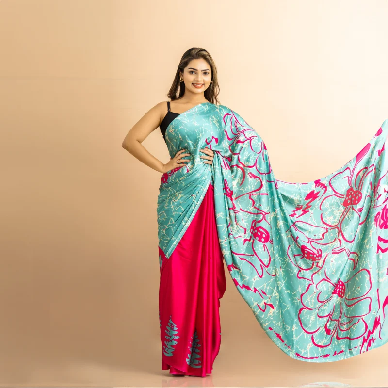 Bali Silk Saree - SB0025 - Image 2