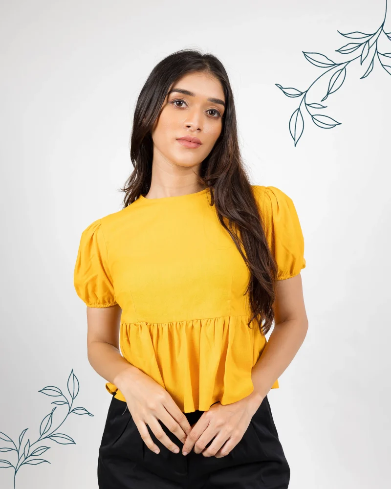 Timeless Peplum Top