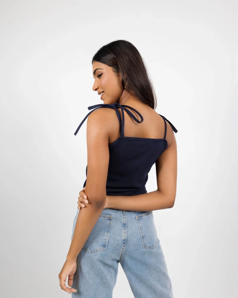 Graceful Knot-Strap Top - Image 9