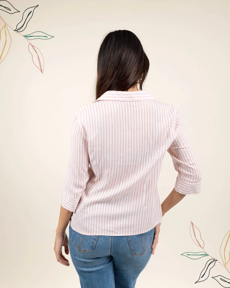 striped button-down shirt - Image 6