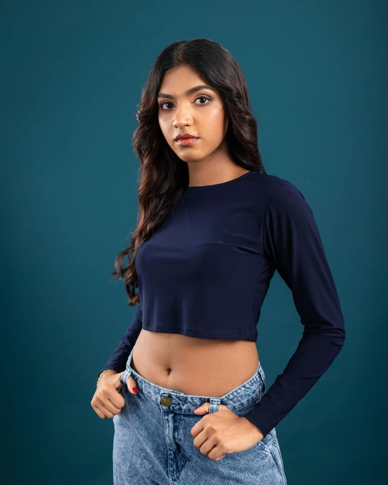 The Sleek Essential Crop Top - Image 11