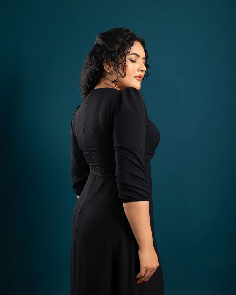 Velina Wrap Dress - Image 6