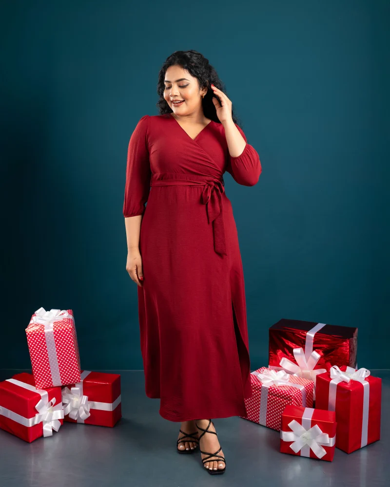 Velina Wrap Dress