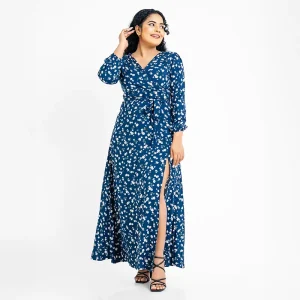 Blossom Breeze Wrap Dress